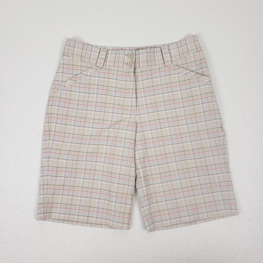 Nike Preppy Plaid Golf Shorts Size 4